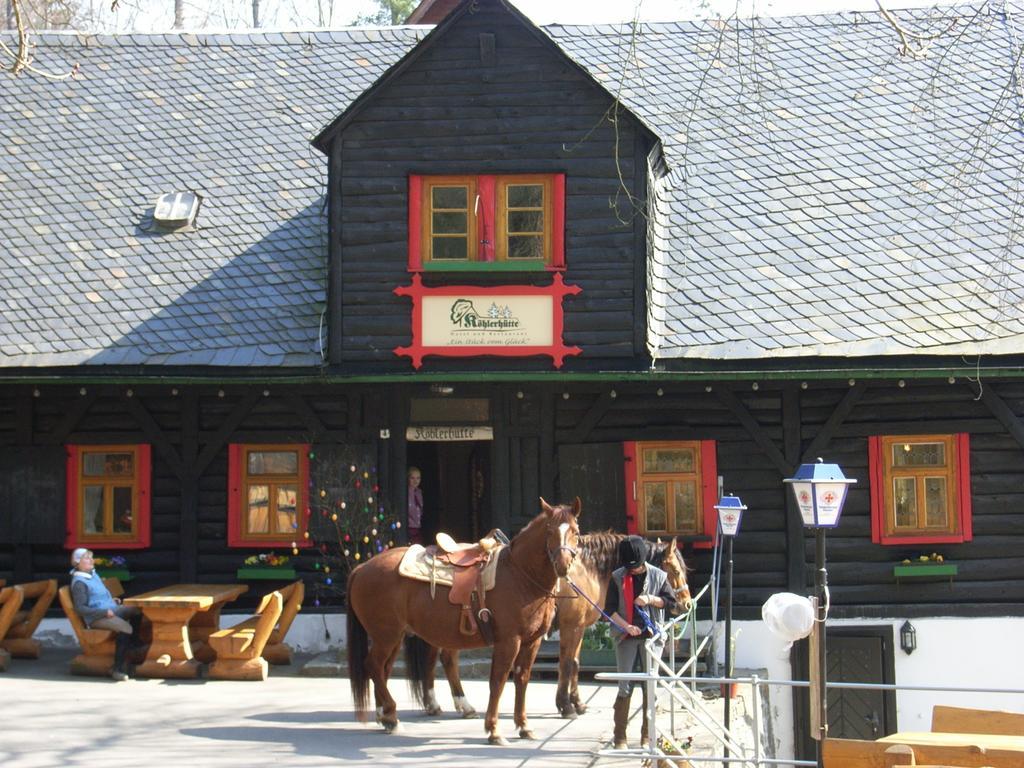 Hotel Und Restaurant Koehlerhuette - Fuerstenbrunn Gruenhain-Beierfeld Exterior photo